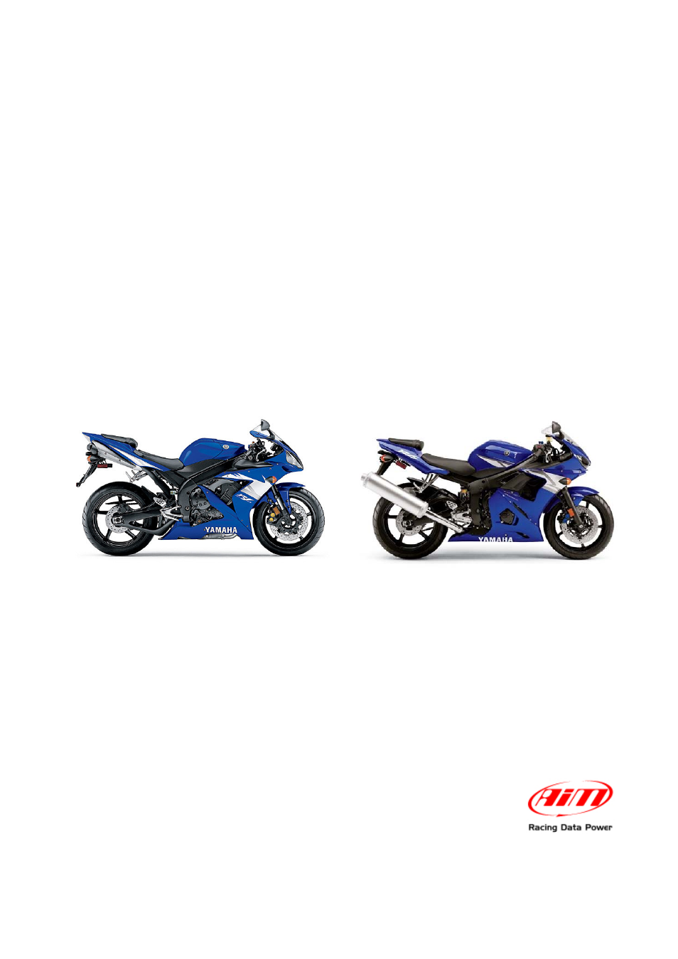 AiM Yamaha R6 User Manual | 23 pages