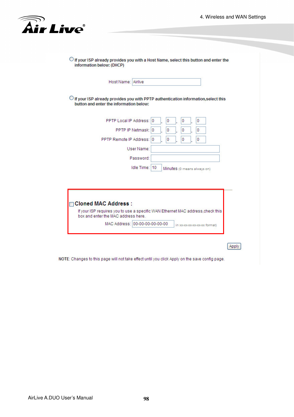 AirLive A.DUO User Manual | Page 105 / 189