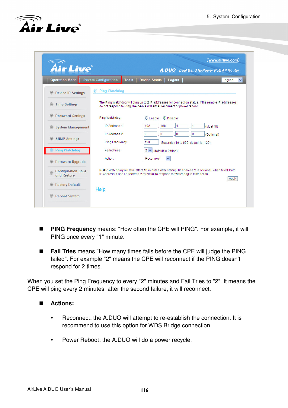 AirLive A.DUO User Manual | Page 123 / 189