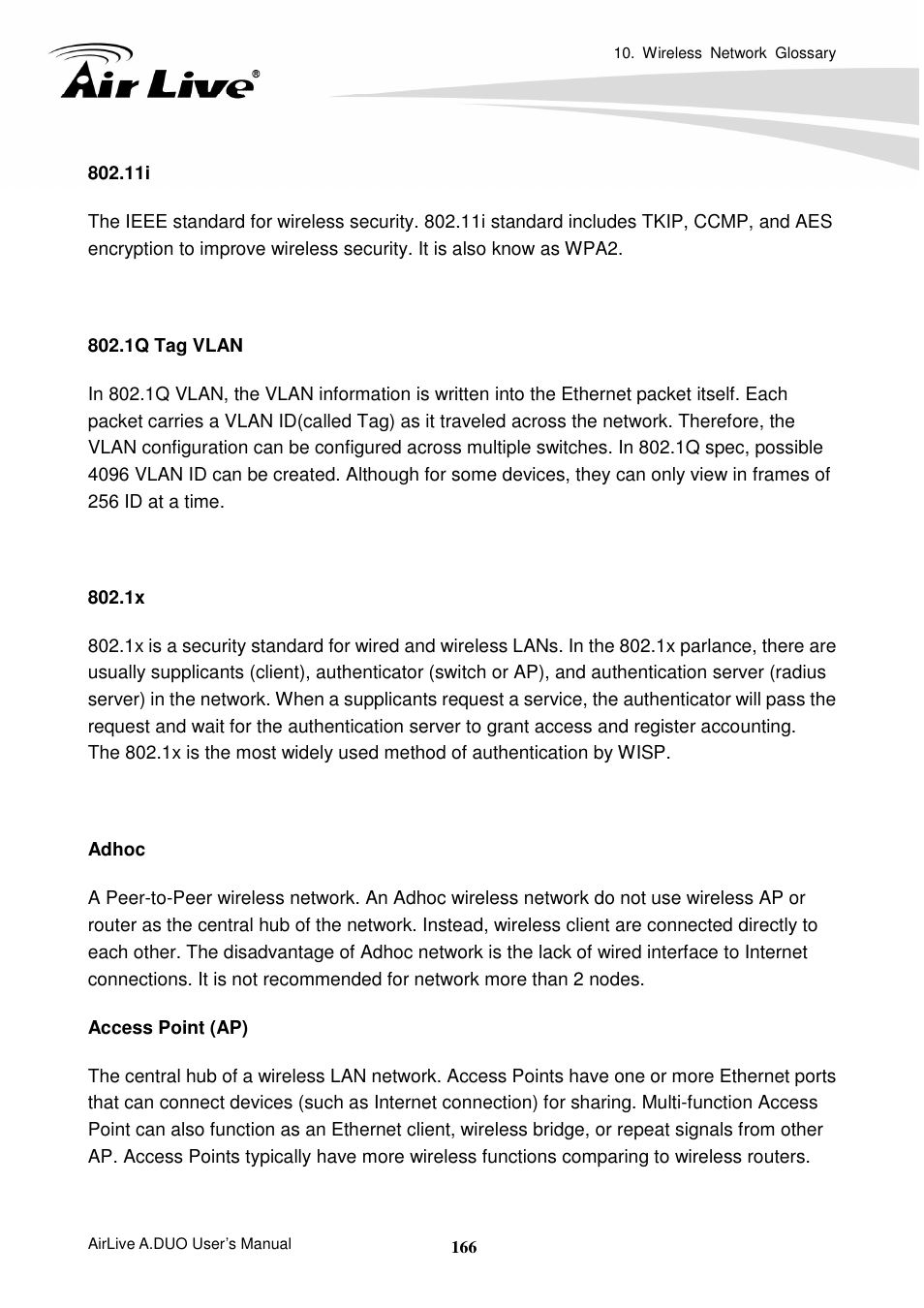 AirLive A.DUO User Manual | Page 173 / 189