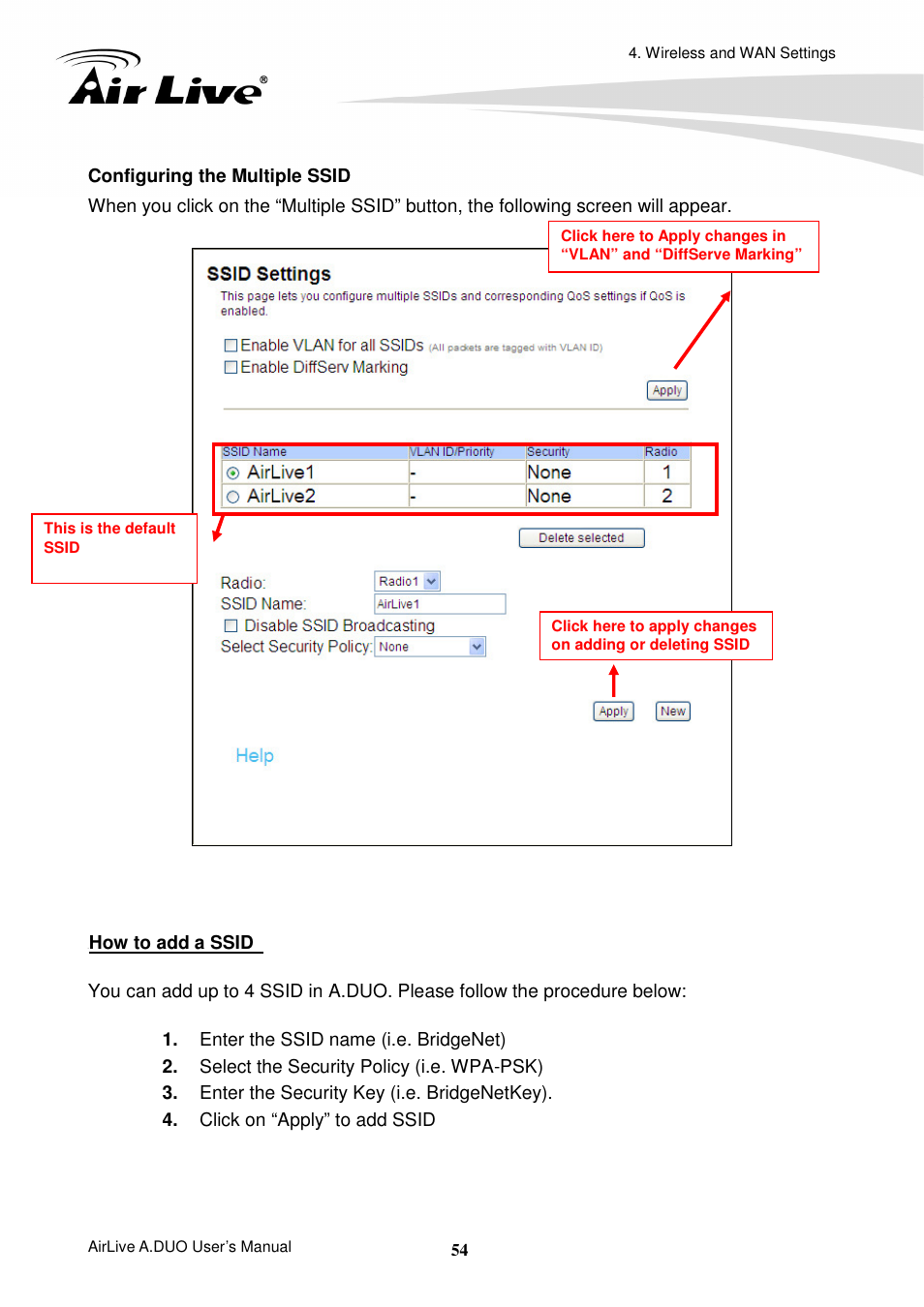 AirLive A.DUO User Manual | Page 61 / 189