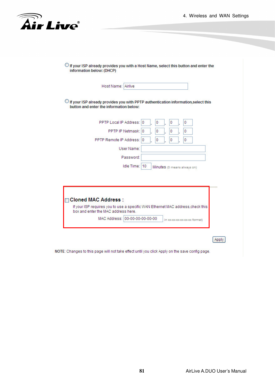 AirLive A.DUO User Manual | Page 88 / 189