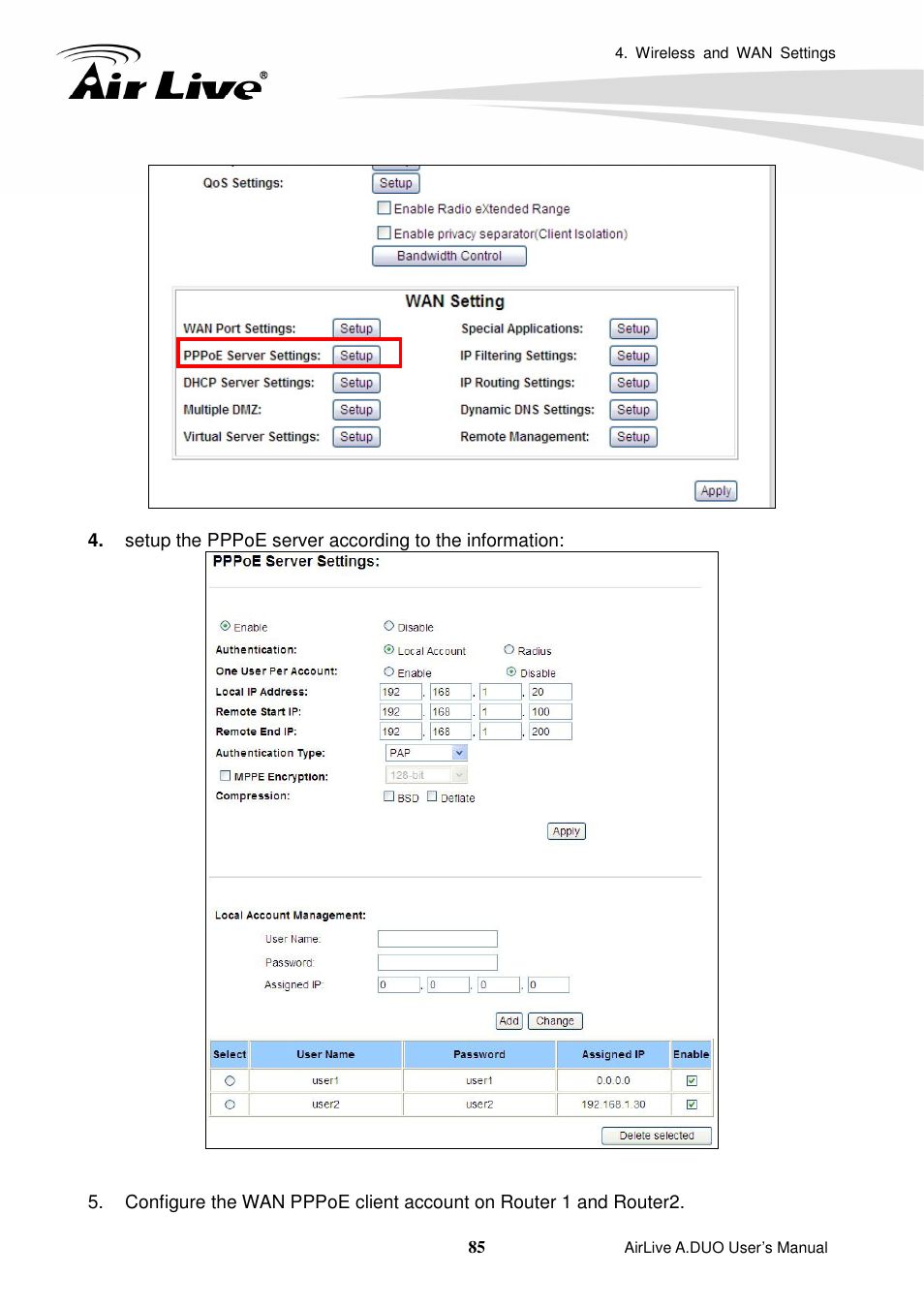 AirLive A.DUO User Manual | Page 92 / 189