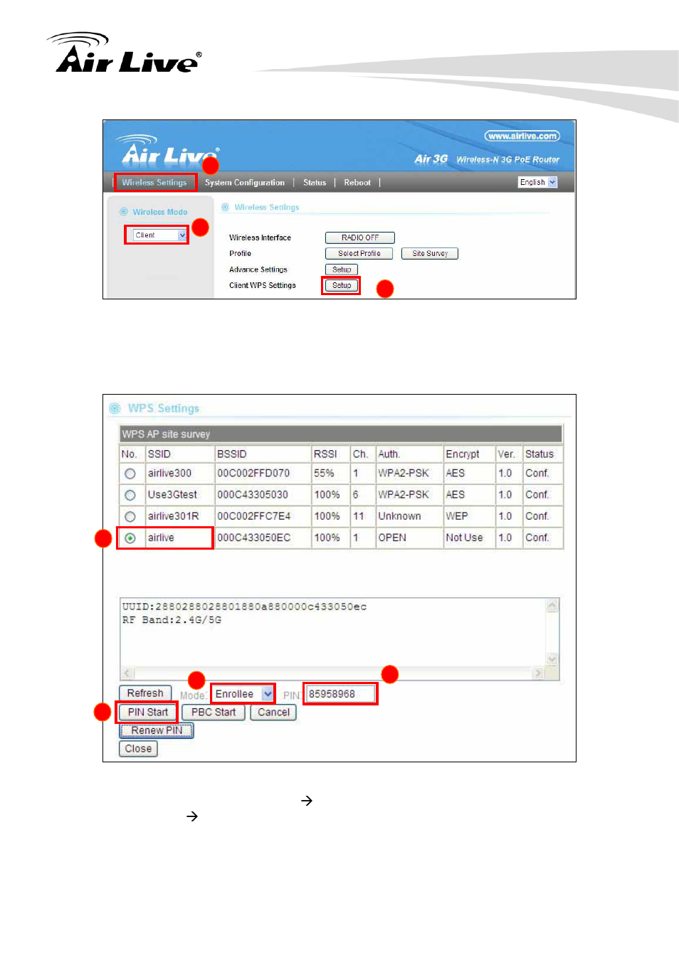 AirLive Air3G User Manual | Page 83 / 111