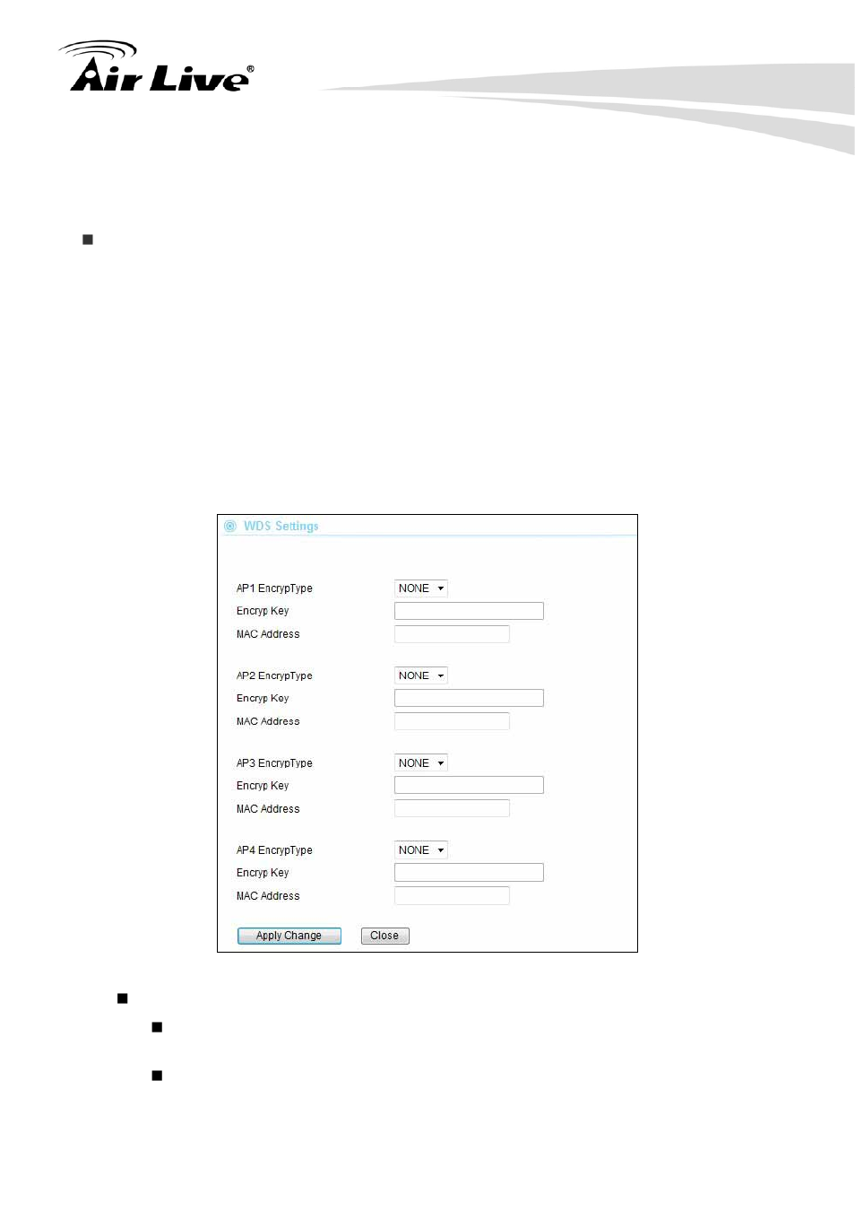 3 wds settings | AirLive Air3G User Manual | Page 88 / 111