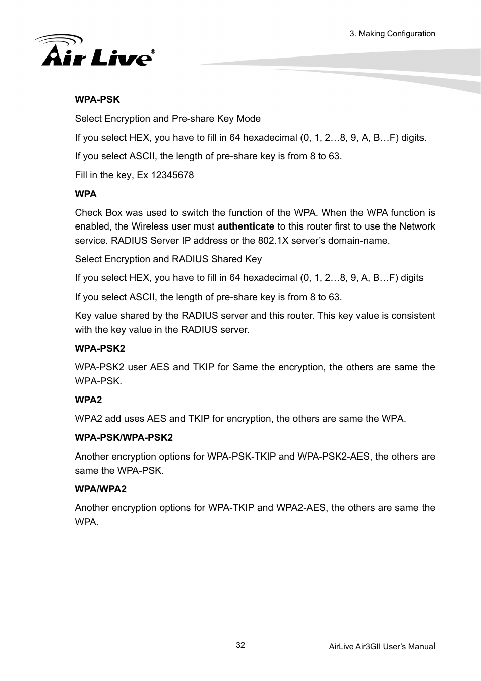 AirLive Air3GII User Manual | Page 36 / 75