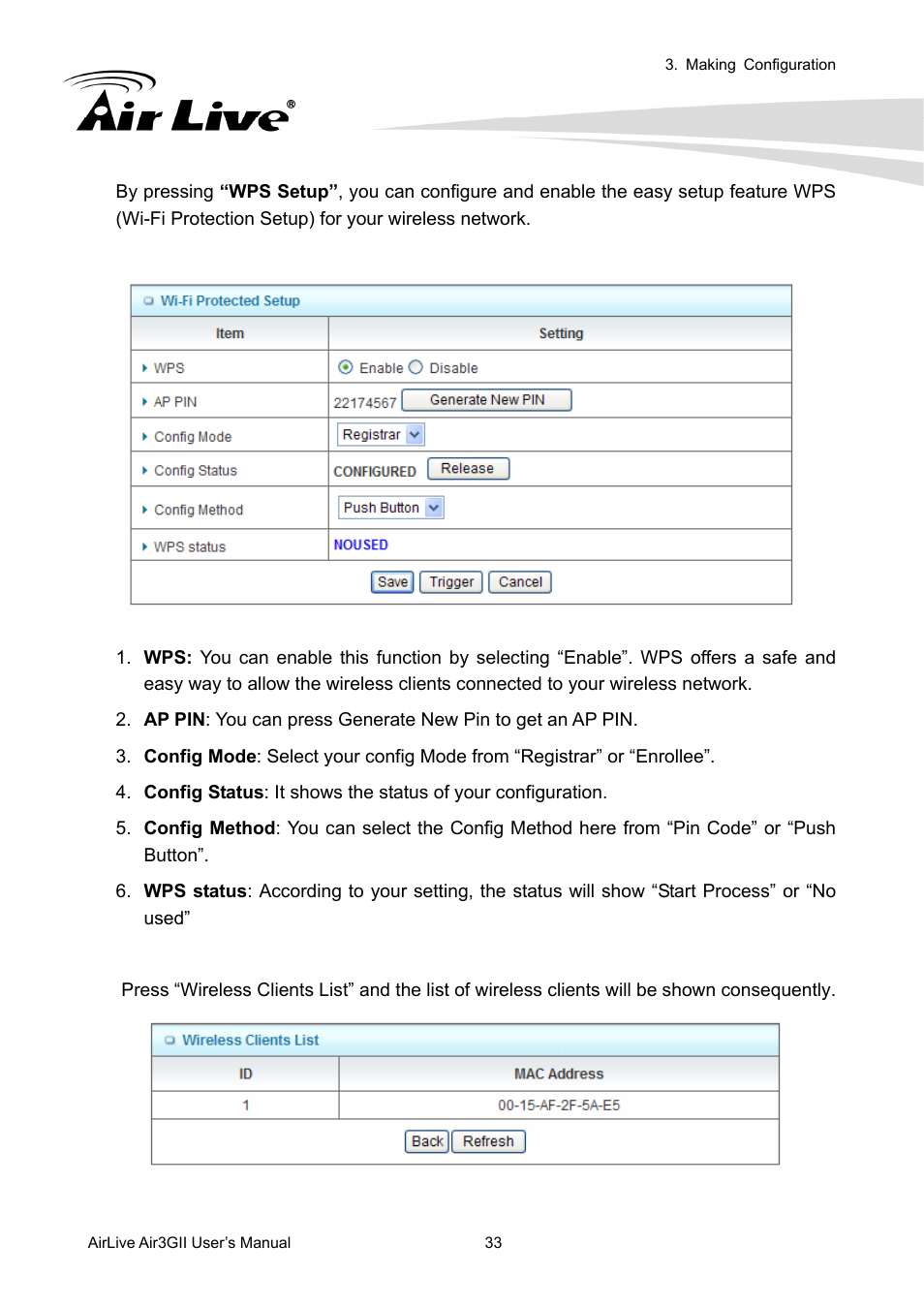 AirLive Air3GII User Manual | Page 37 / 75