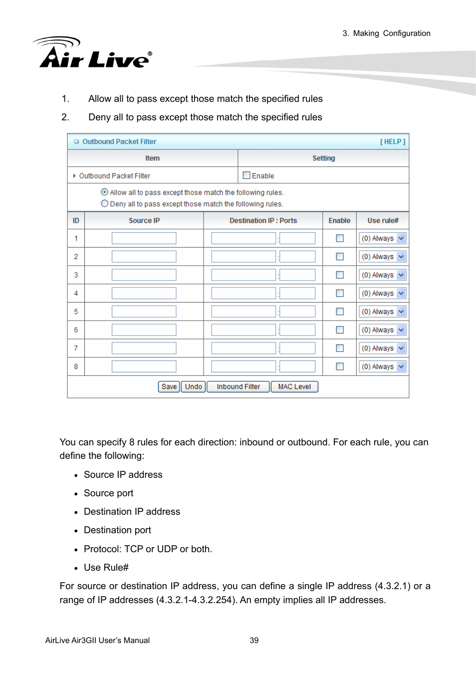 AirLive Air3GII User Manual | Page 43 / 75