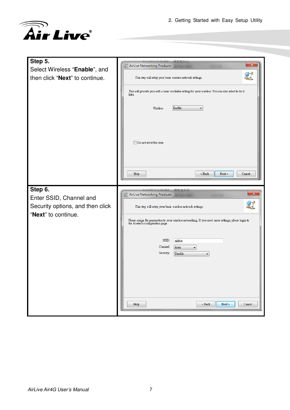 AirLive Air4G User Manual | Page 12 / 87