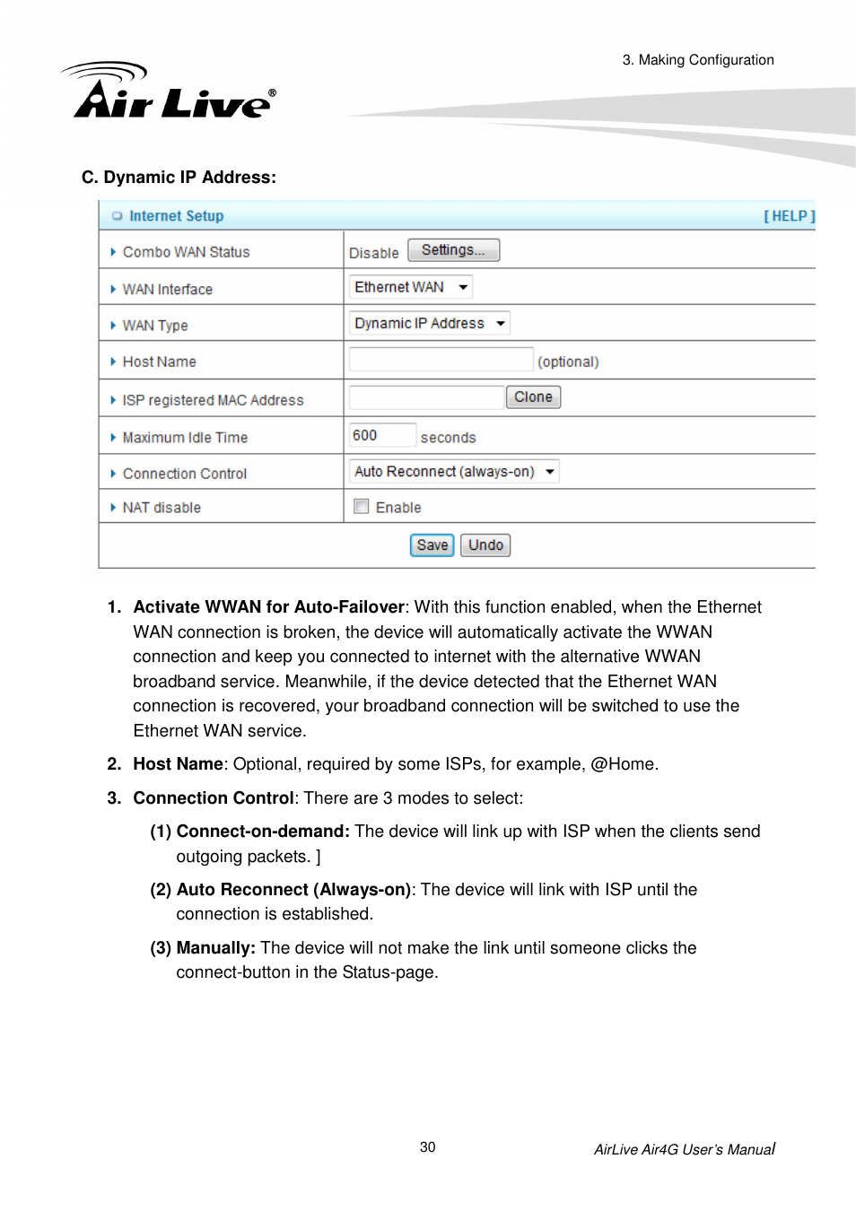 AirLive Air4G User Manual | Page 35 / 87