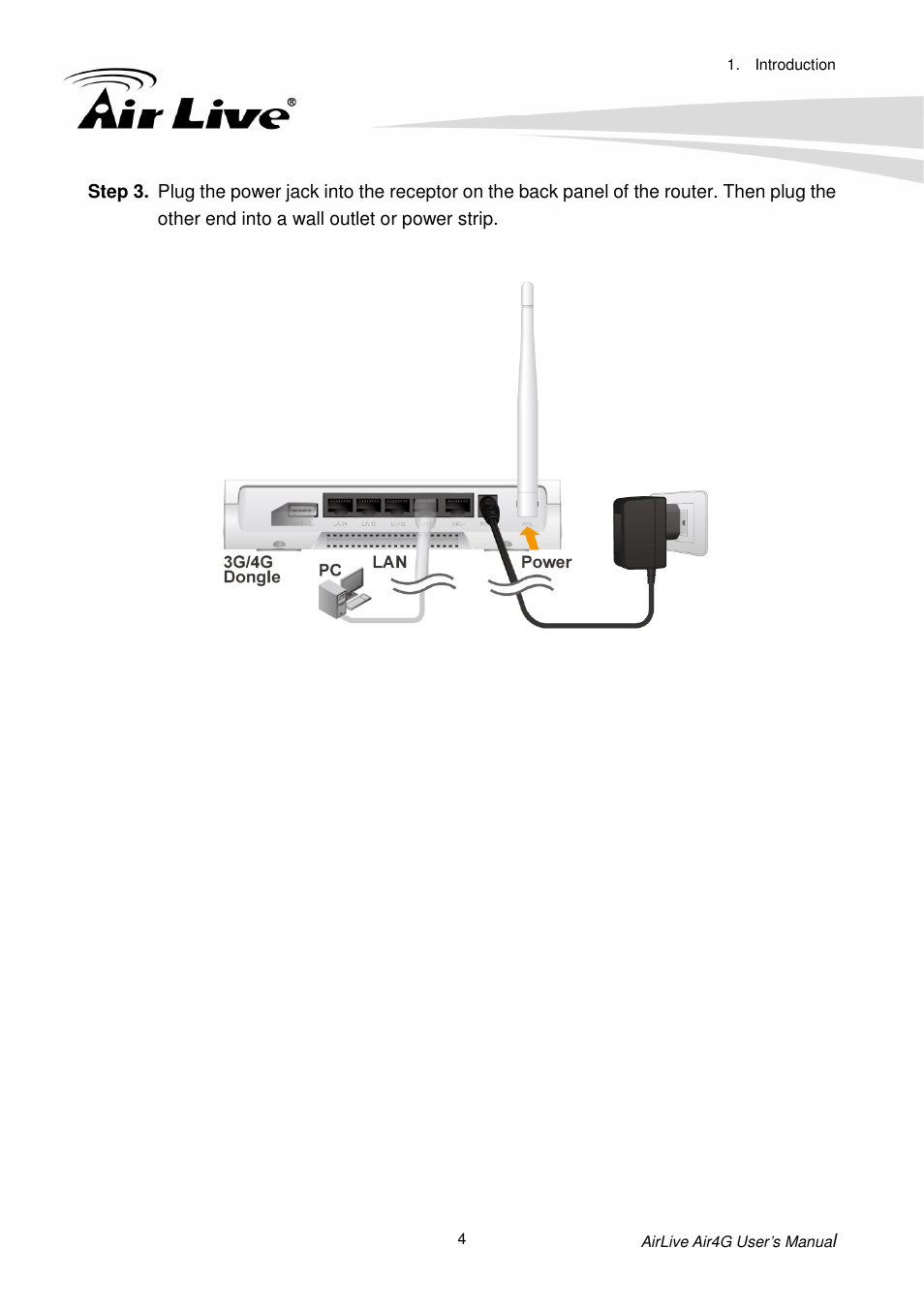 AirLive Air4G User Manual | Page 9 / 87