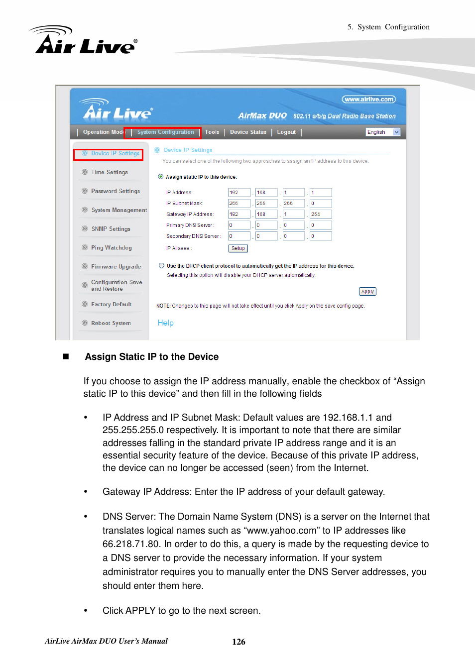 AirLive AirMax DUO User Manual | Page 134 / 208