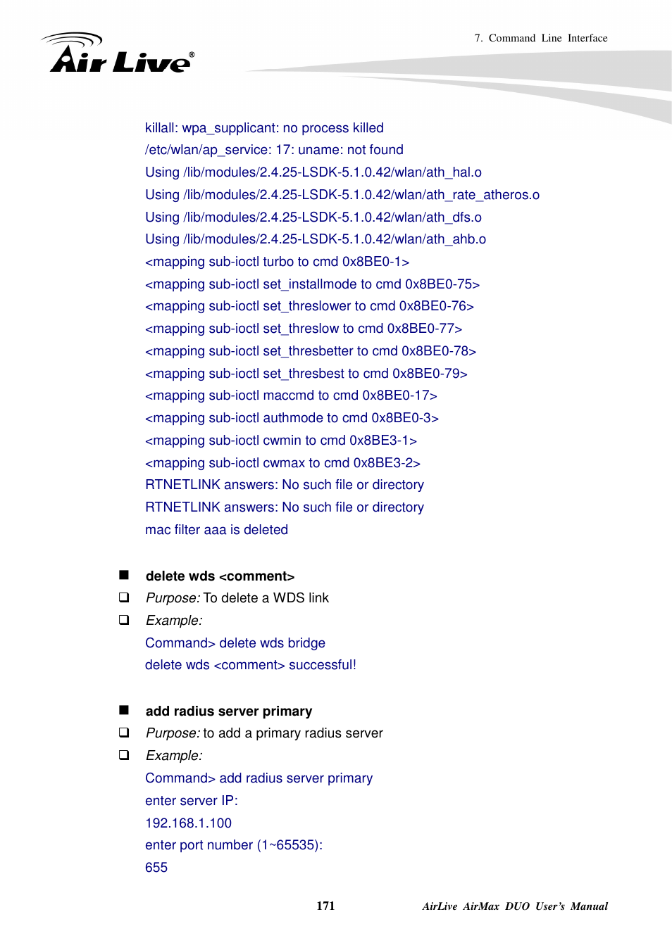 AirLive AirMax DUO User Manual | Page 179 / 208