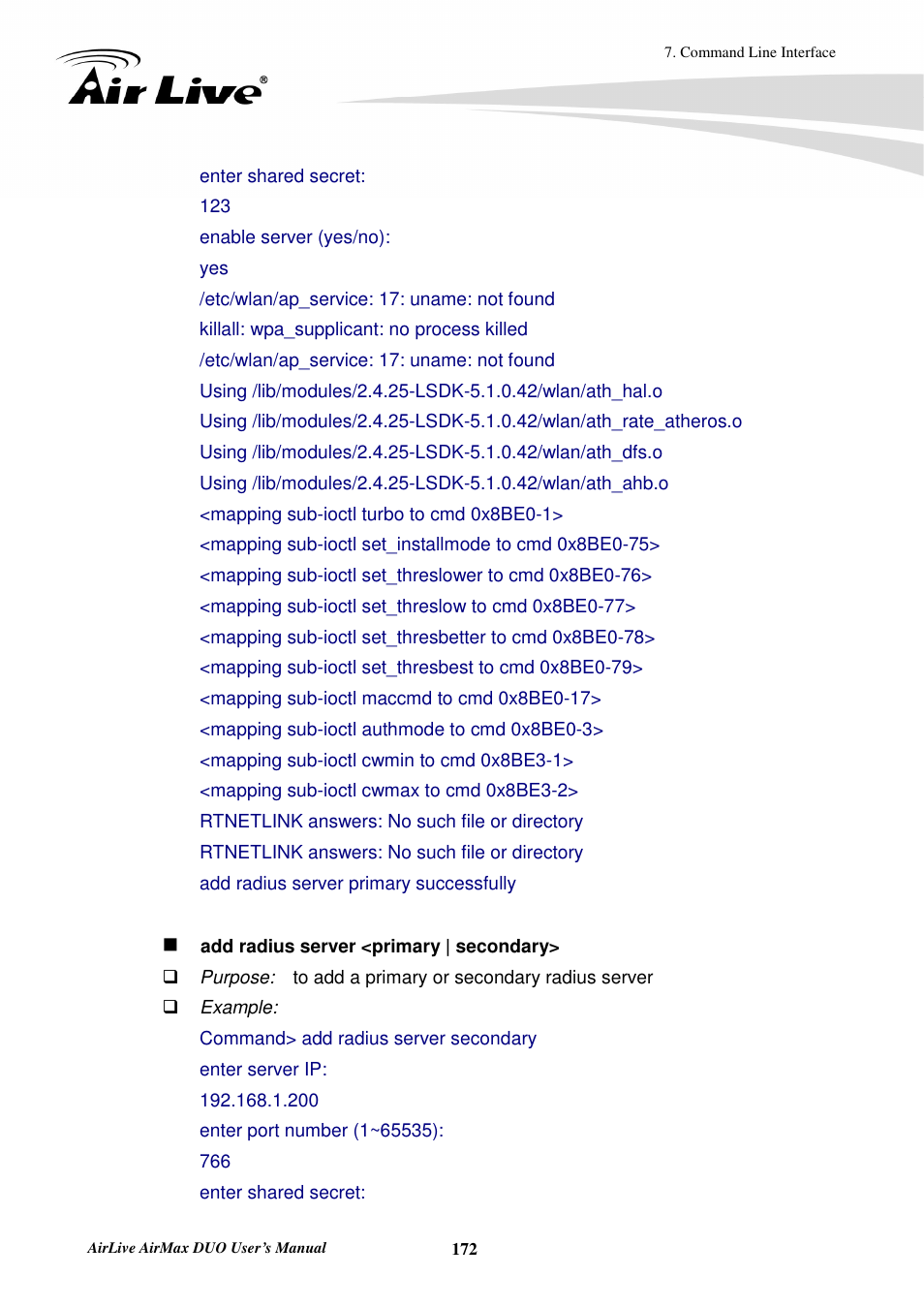 AirLive AirMax DUO User Manual | Page 180 / 208
