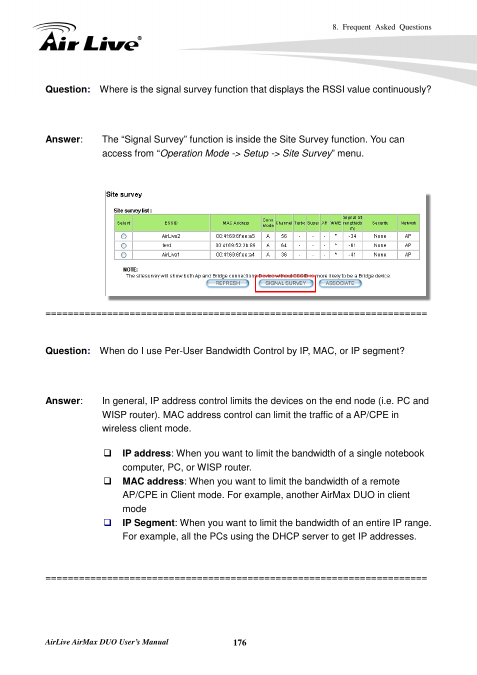 AirLive AirMax DUO User Manual | Page 184 / 208