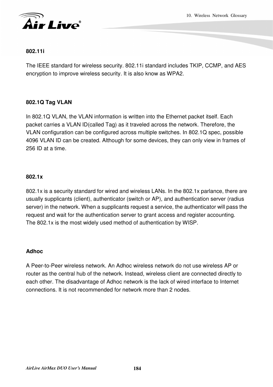 AirLive AirMax DUO User Manual | Page 192 / 208