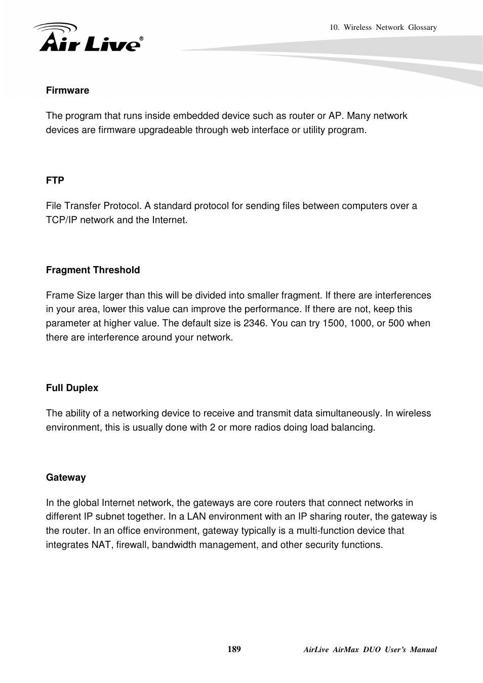 AirLive AirMax DUO User Manual | Page 197 / 208