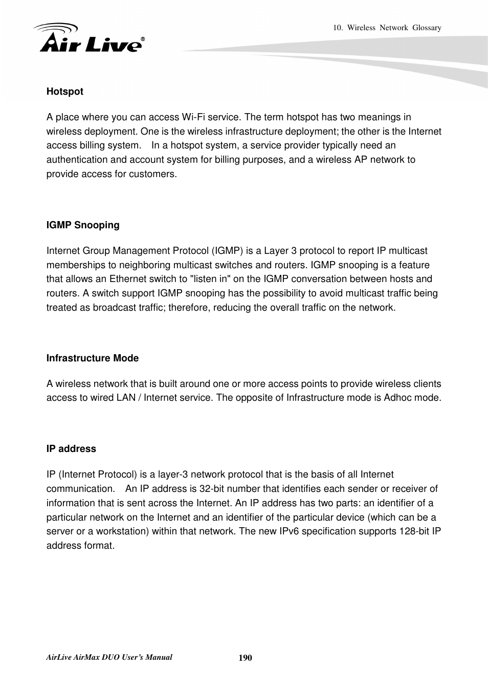 AirLive AirMax DUO User Manual | Page 198 / 208