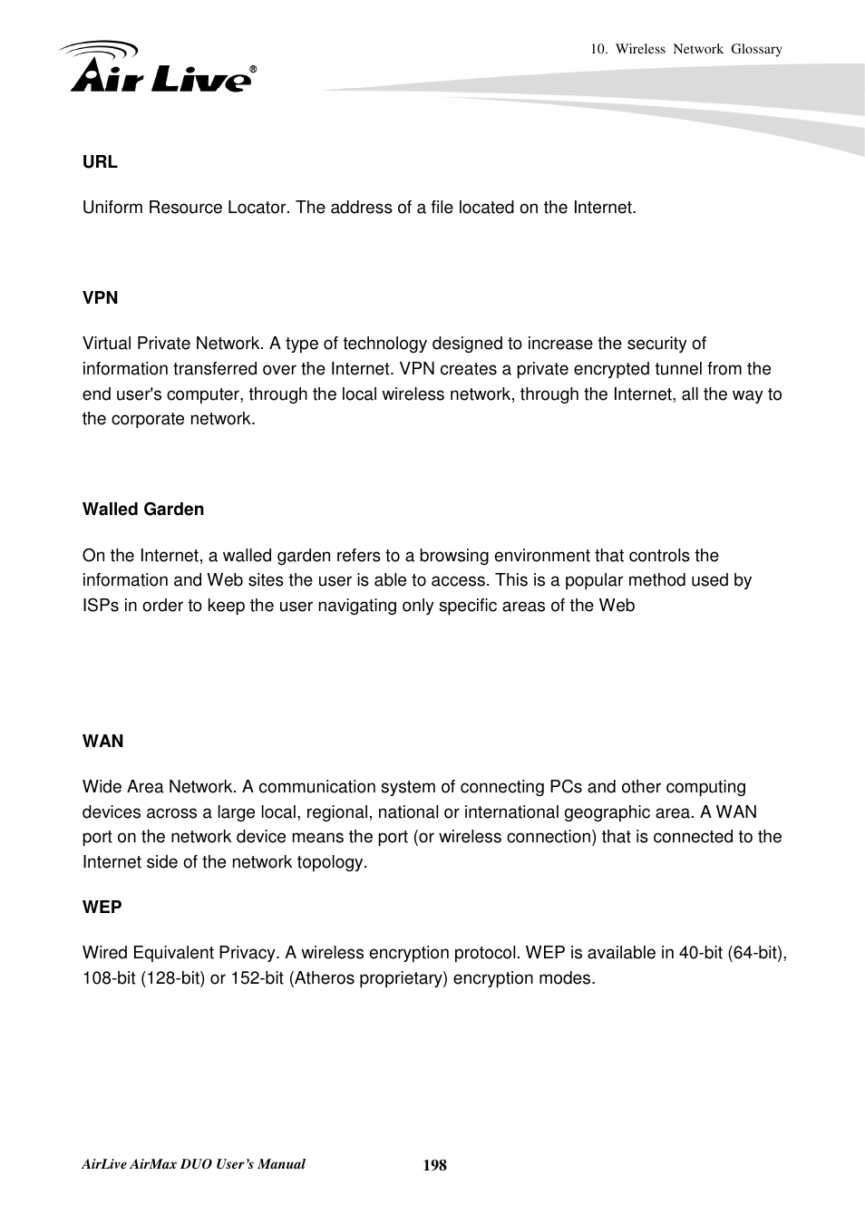 AirLive AirMax DUO User Manual | Page 206 / 208
