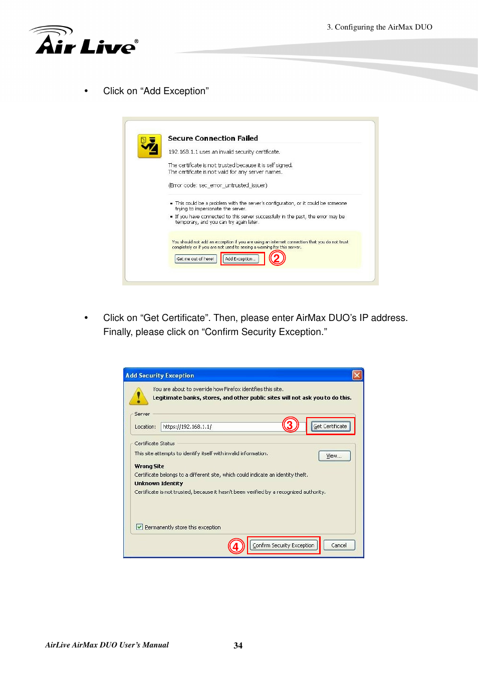 AirLive AirMax DUO User Manual | Page 42 / 208