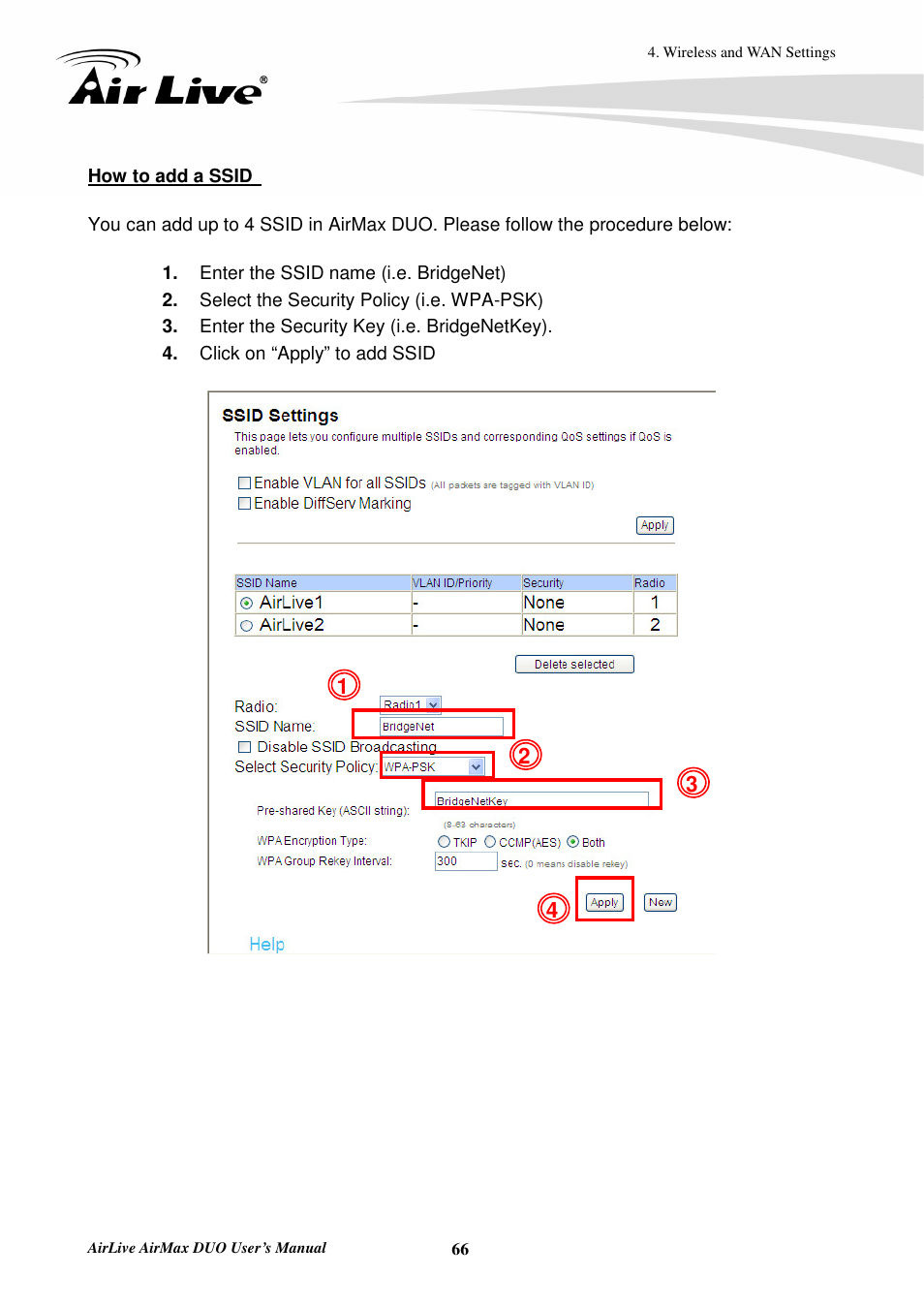 AirLive AirMax DUO User Manual | Page 74 / 208