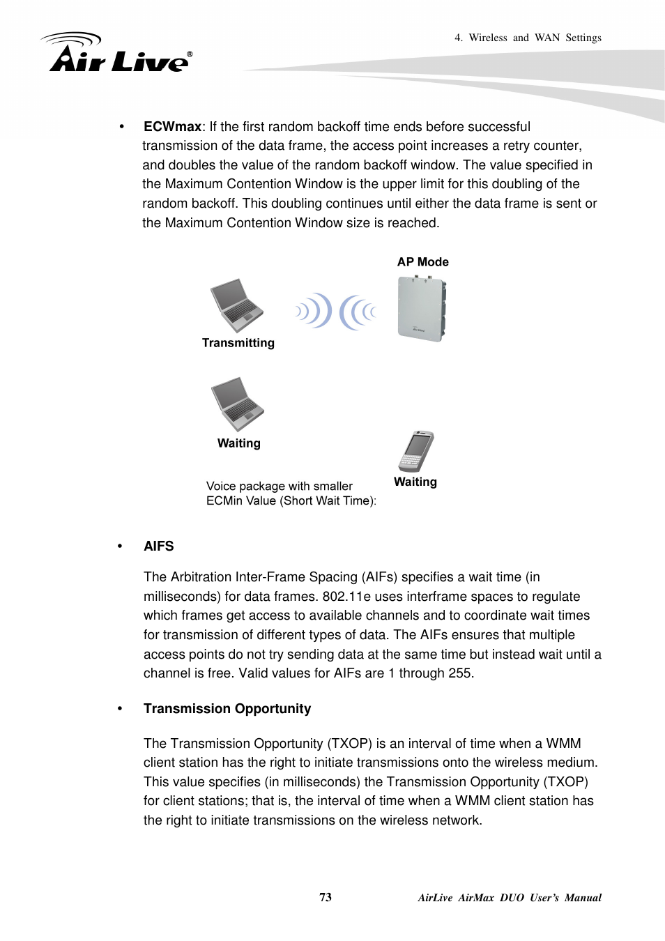AirLive AirMax DUO User Manual | Page 81 / 208