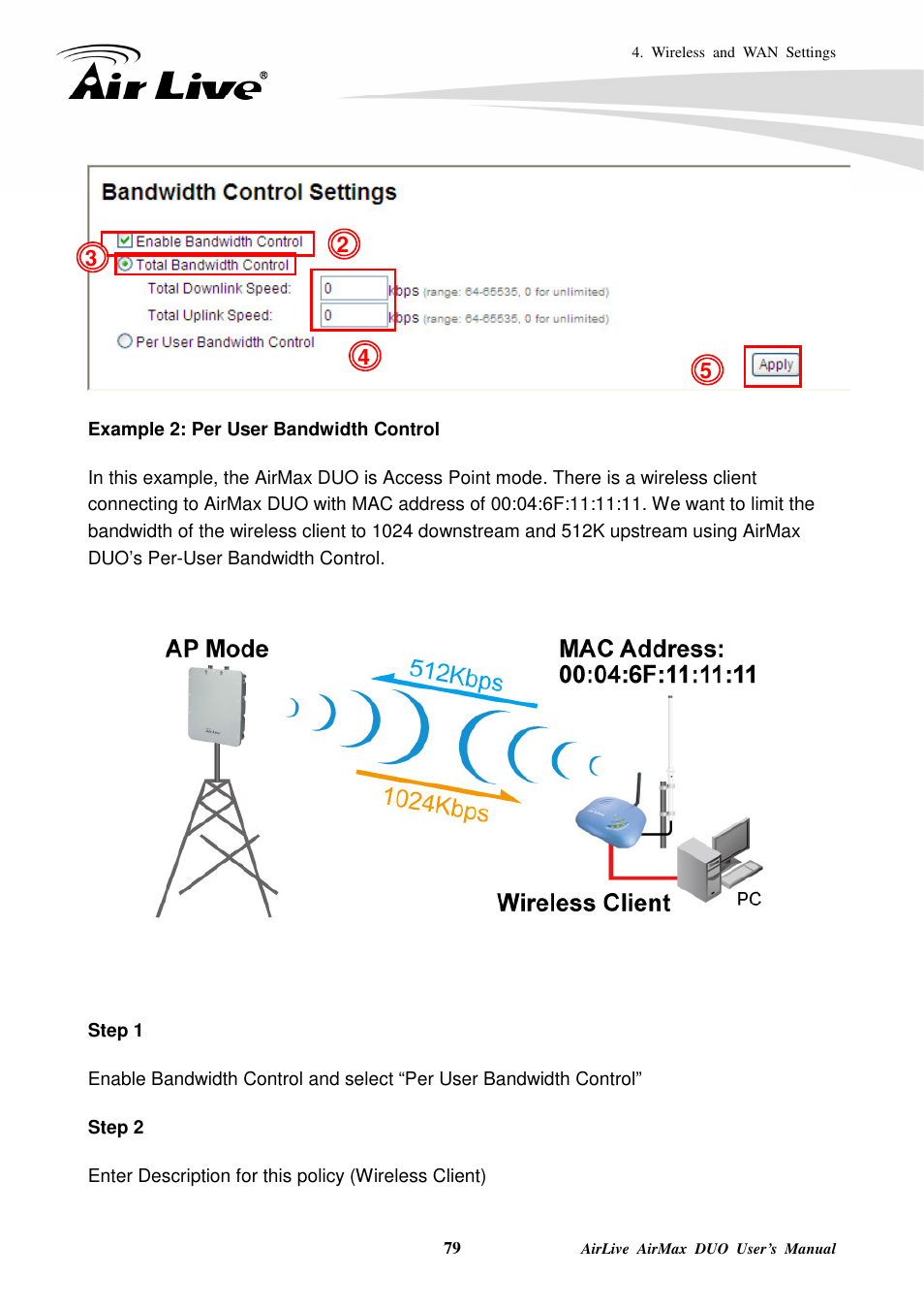 AirLive AirMax DUO User Manual | Page 87 / 208