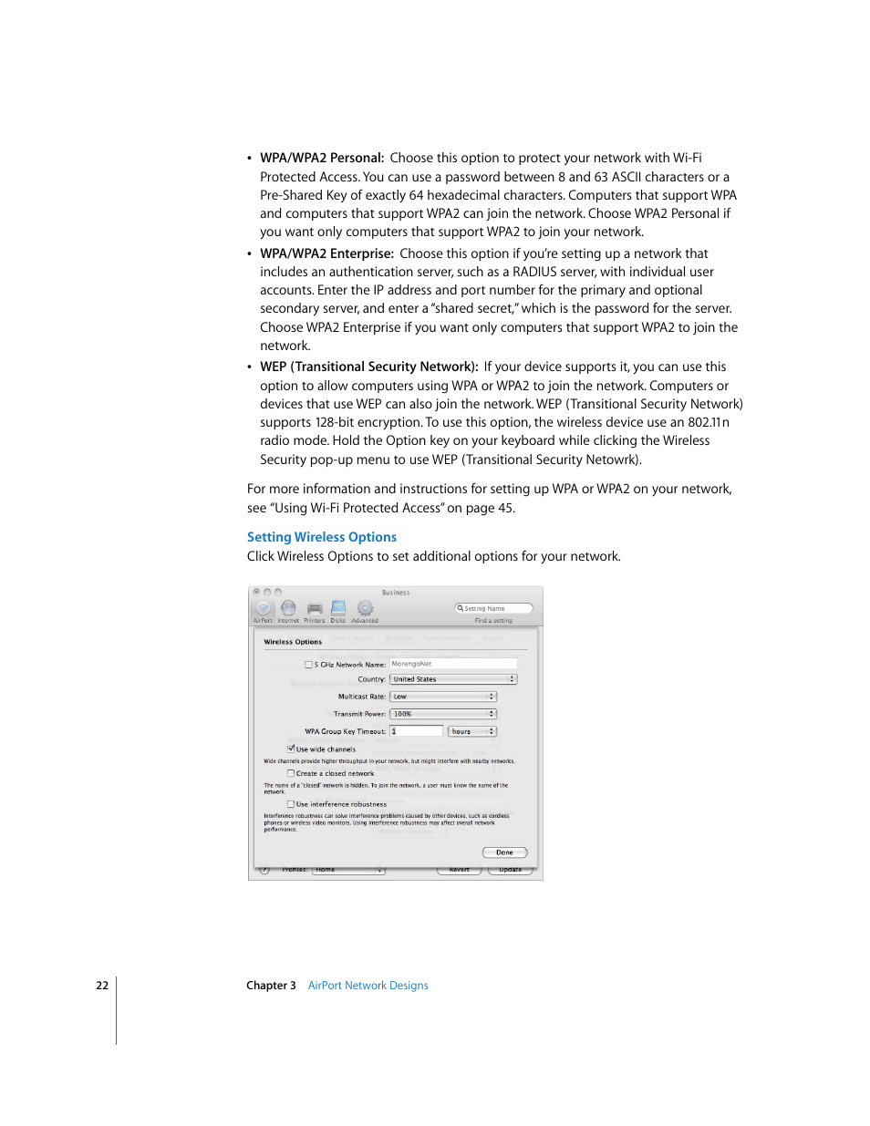 Apple AirPort Networks User Manual | Page 22 / 72