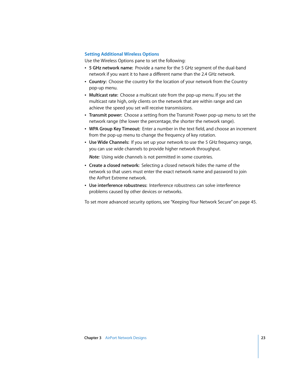 Apple AirPort Networks User Manual | Page 23 / 72