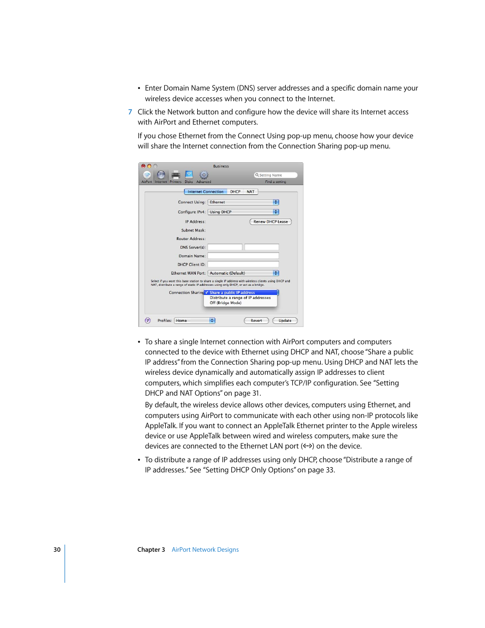 Apple AirPort Networks User Manual | Page 30 / 72