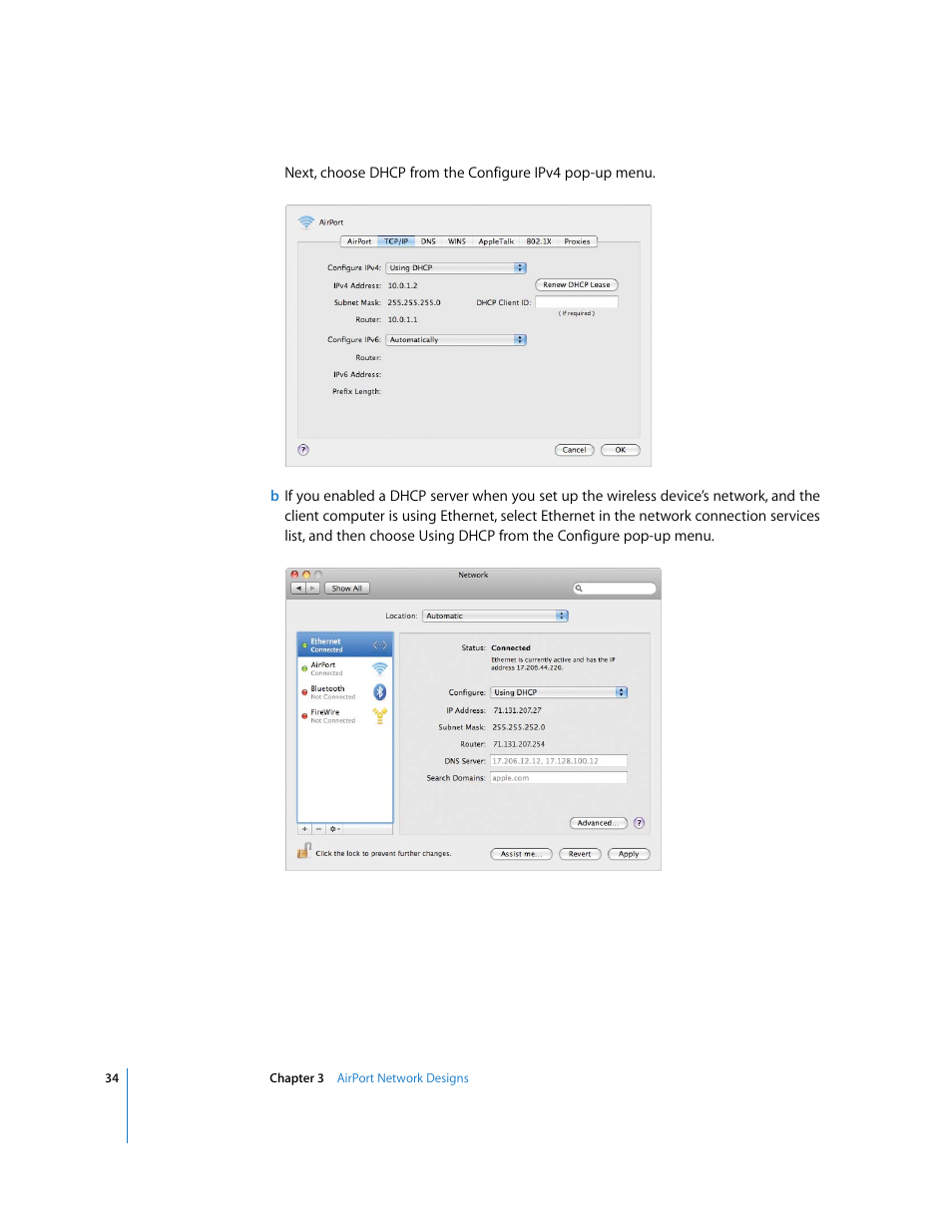 Apple AirPort Networks User Manual | Page 34 / 72