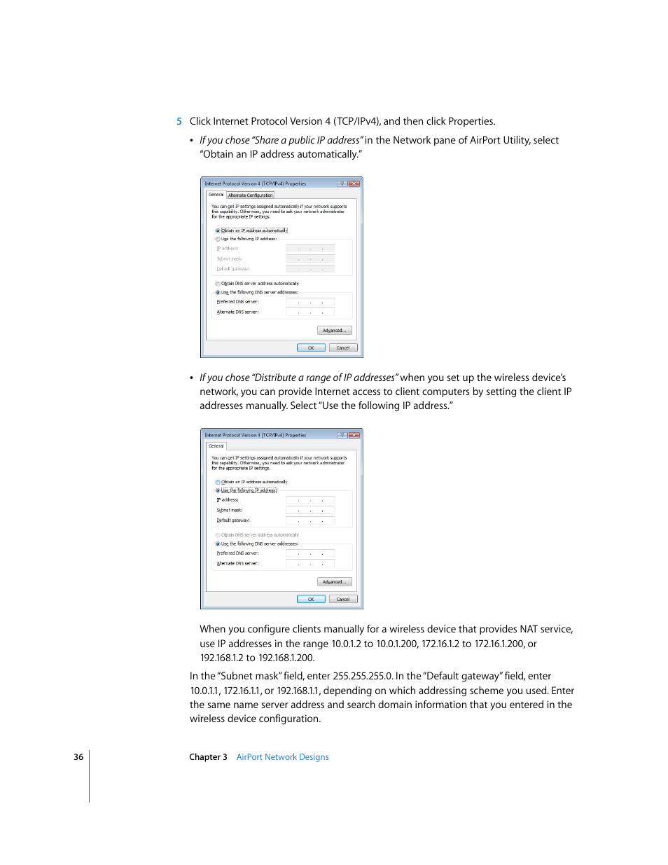 Apple AirPort Networks User Manual | Page 36 / 72