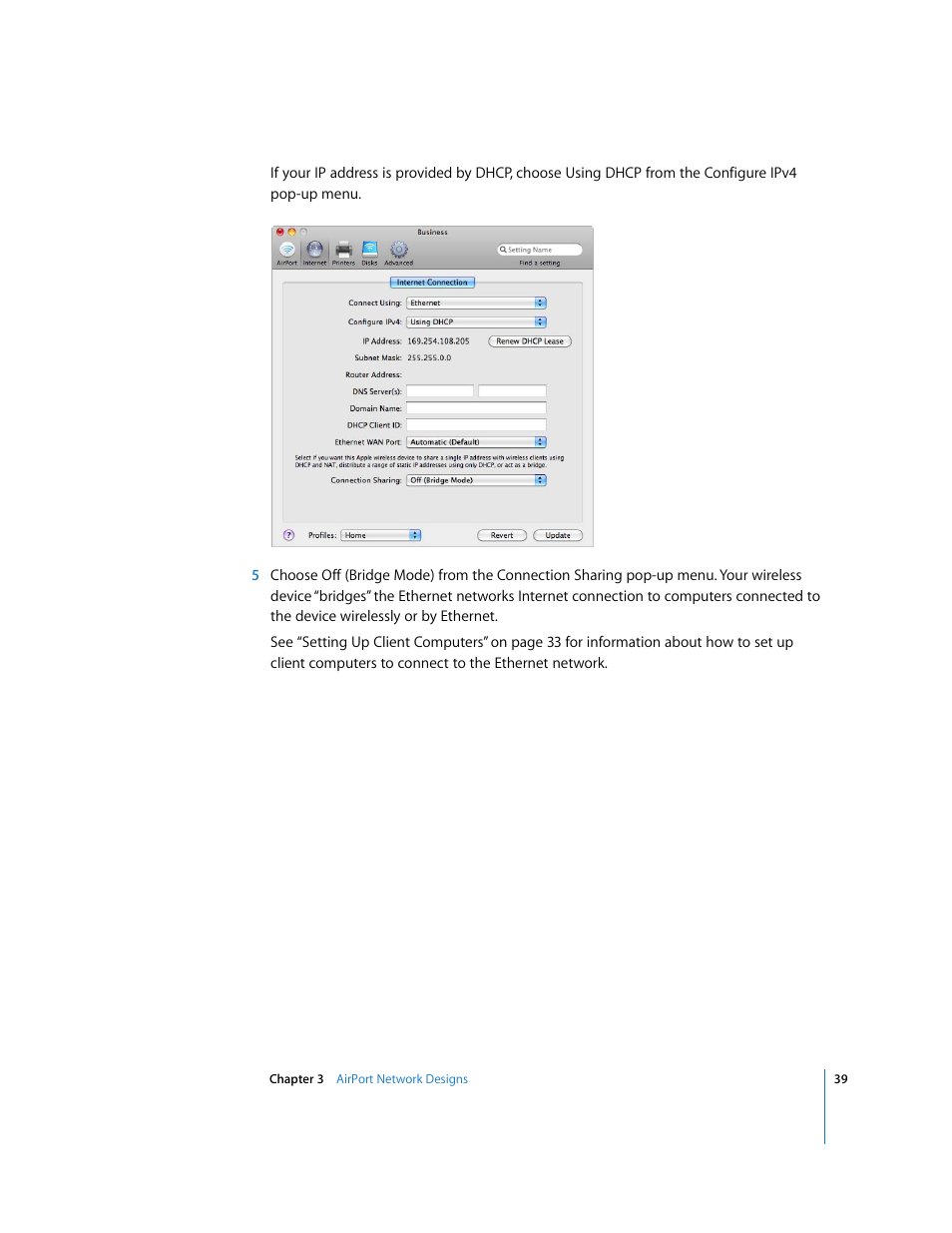 Apple AirPort Networks User Manual | Page 39 / 72