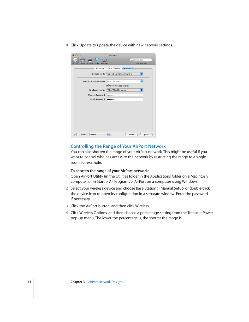 Apple AirPort Networks User Manual | Page 44 / 72