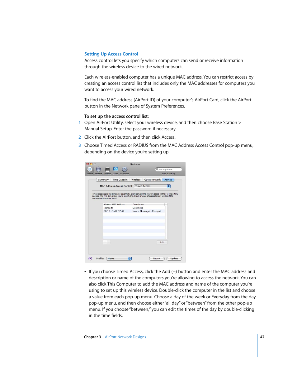 Apple AirPort Networks User Manual | Page 47 / 72