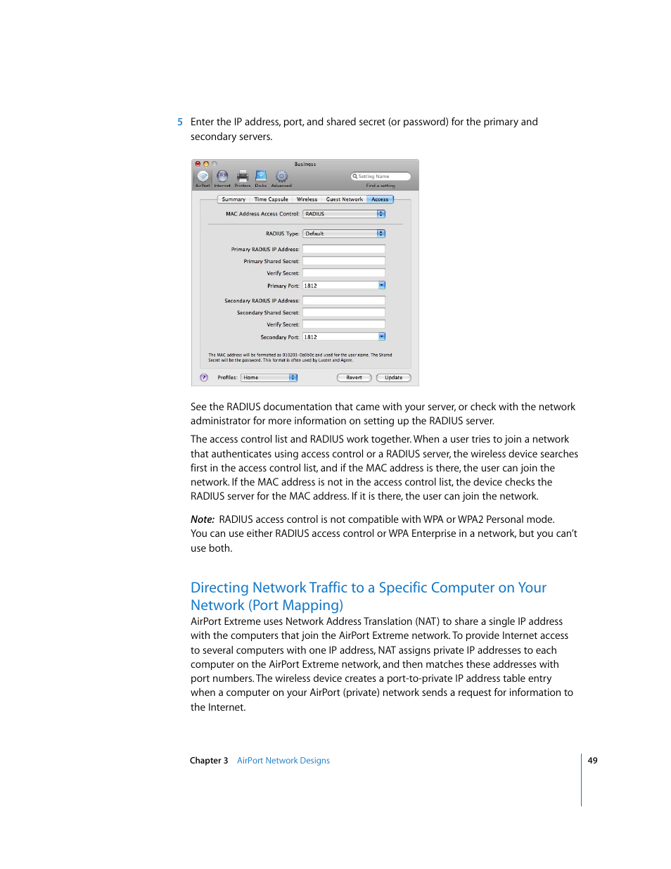 Apple AirPort Networks User Manual | Page 49 / 72