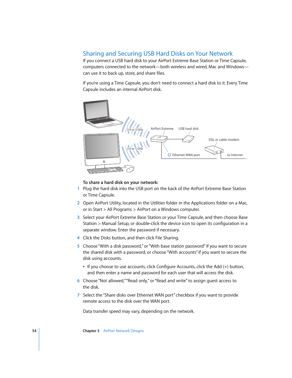 Apple AirPort Networks User Manual | Page 54 / 72