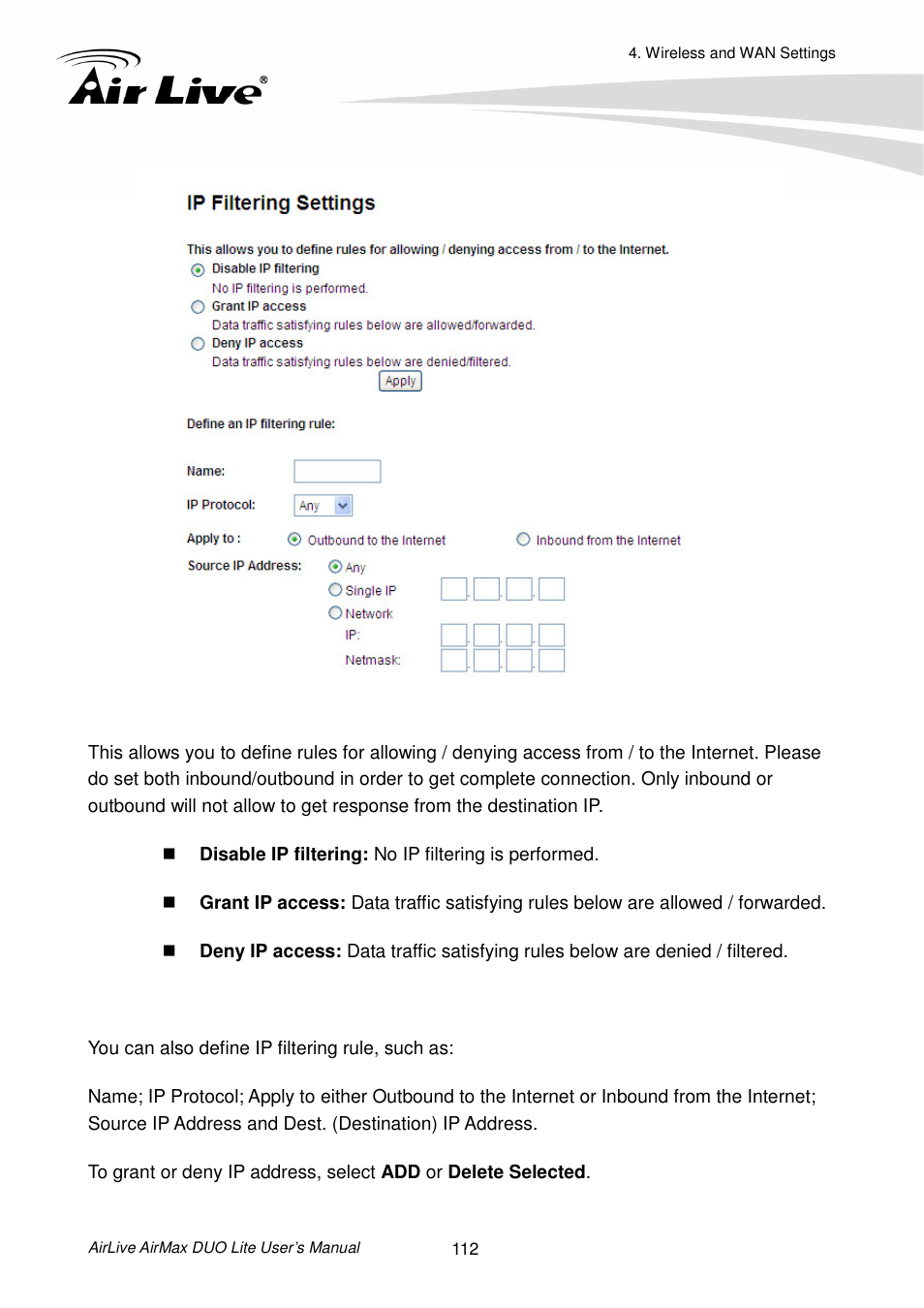 AirLive AirMax DUO Lite User Manual | Page 120 / 207