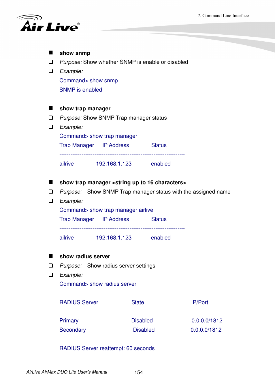 AirLive AirMax DUO Lite User Manual | Page 162 / 207