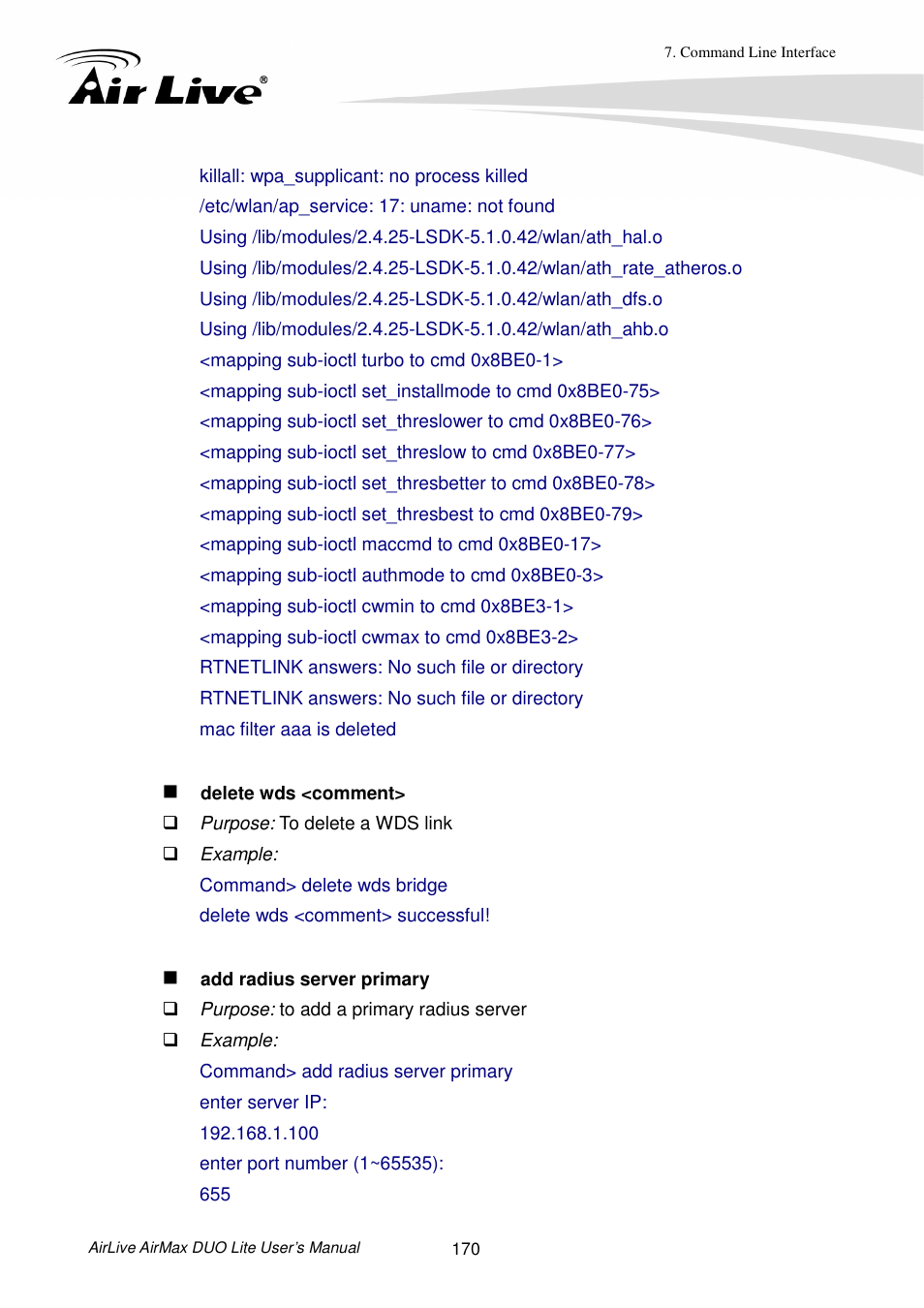 AirLive AirMax DUO Lite User Manual | Page 178 / 207