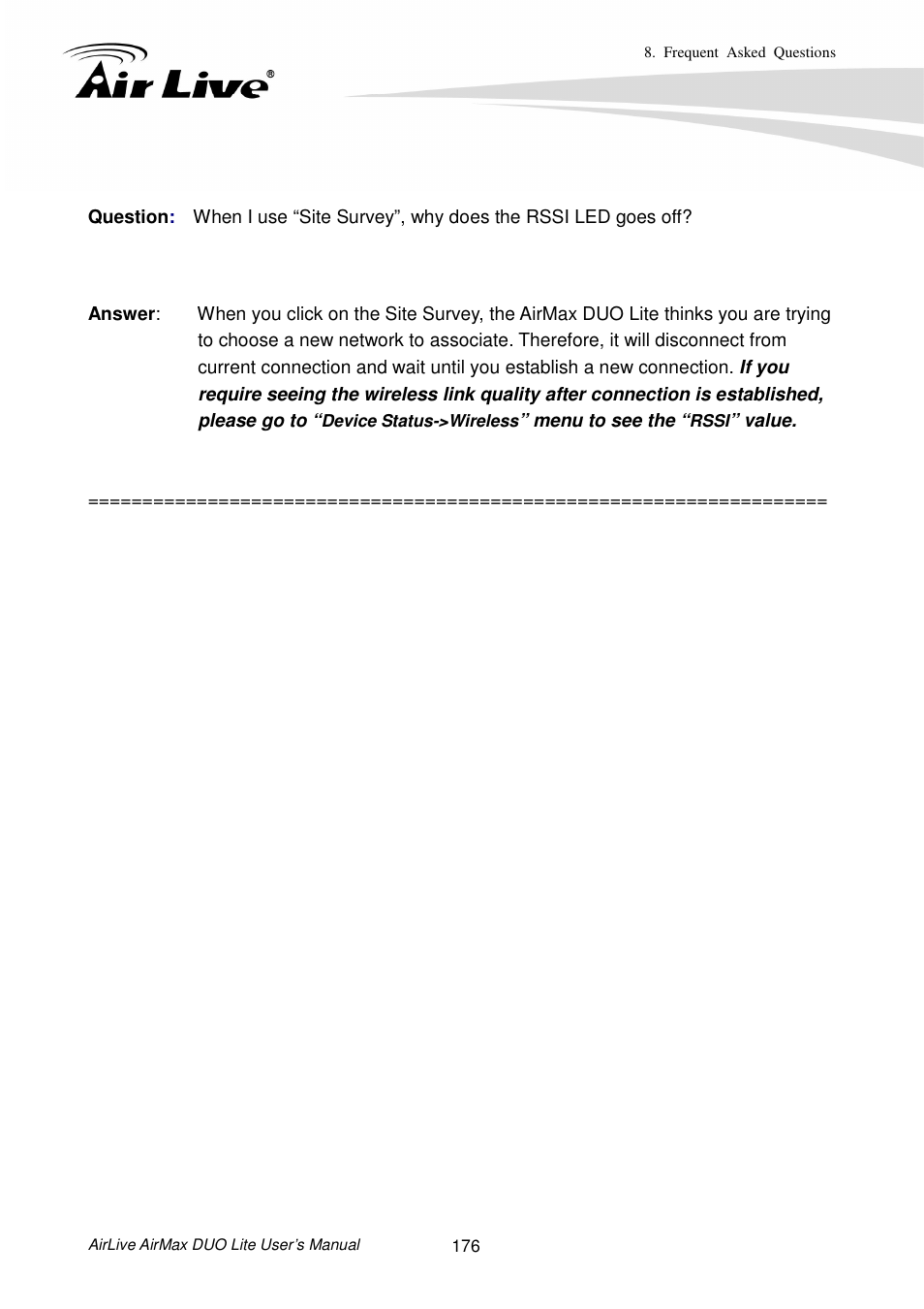 AirLive AirMax DUO Lite User Manual | Page 184 / 207