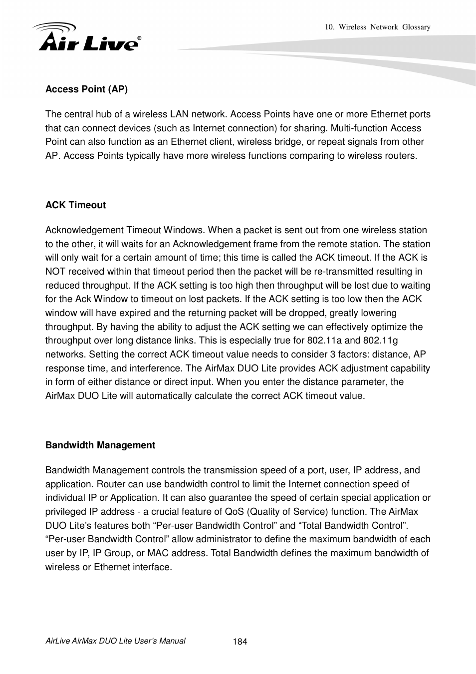 AirLive AirMax DUO Lite User Manual | Page 192 / 207