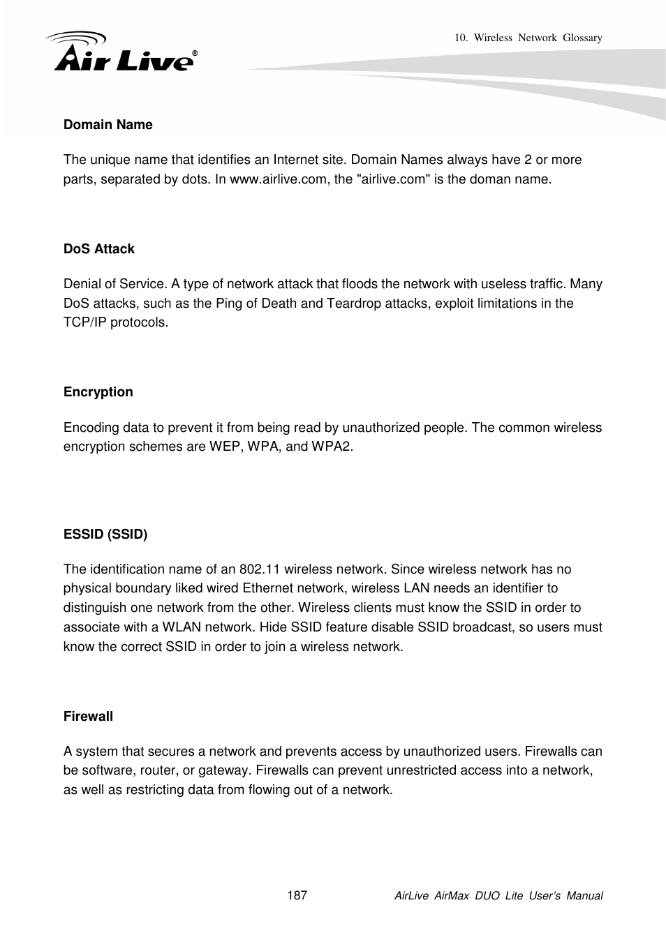 AirLive AirMax DUO Lite User Manual | Page 195 / 207