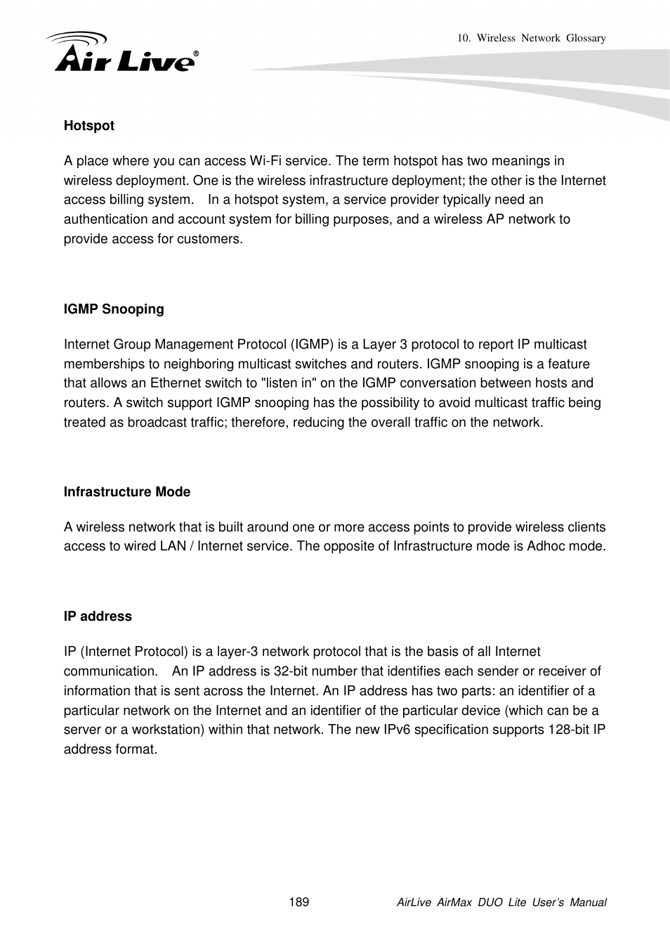 AirLive AirMax DUO Lite User Manual | Page 197 / 207
