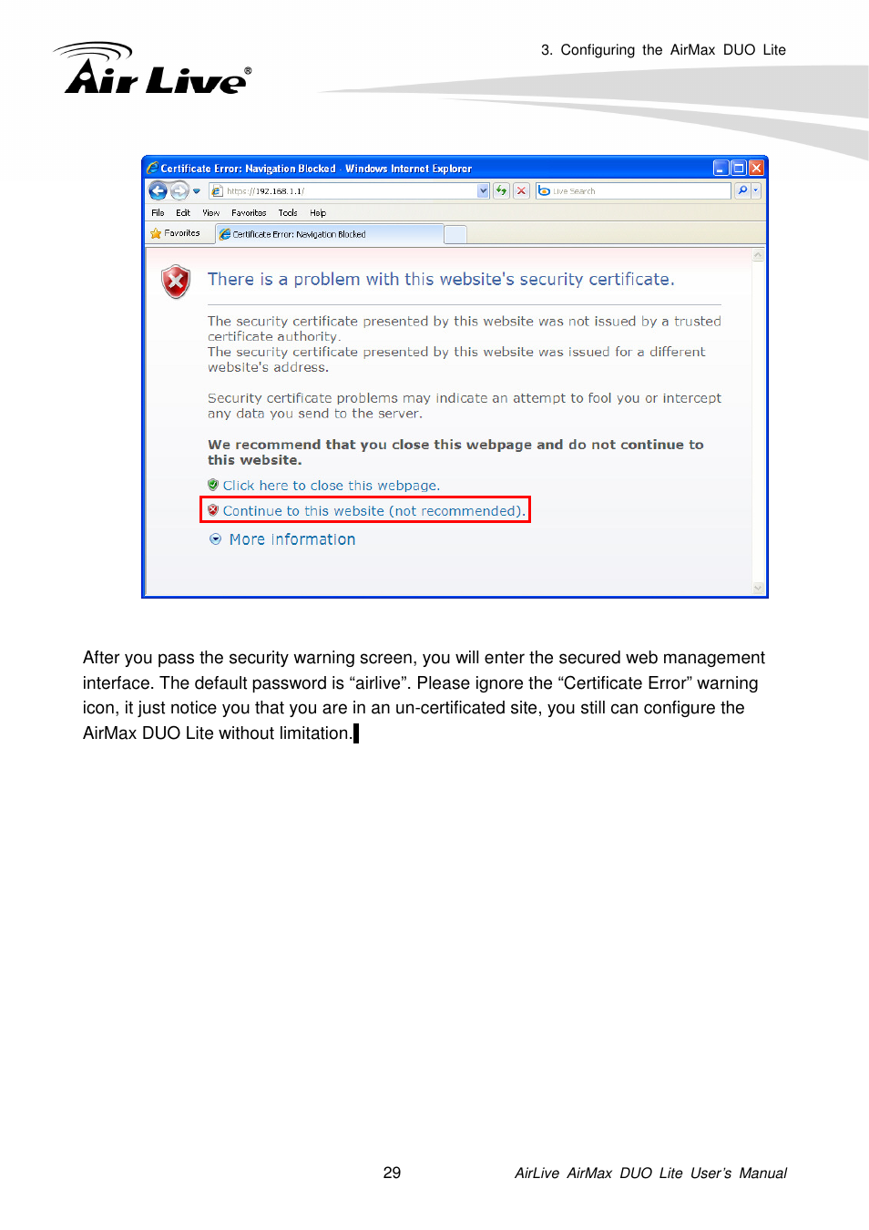 AirLive AirMax DUO Lite User Manual | Page 37 / 207