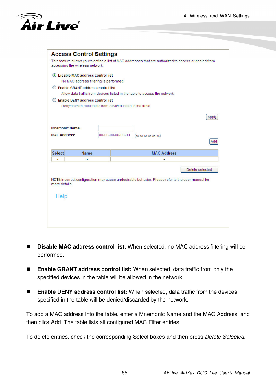 AirLive AirMax DUO Lite User Manual | Page 73 / 207