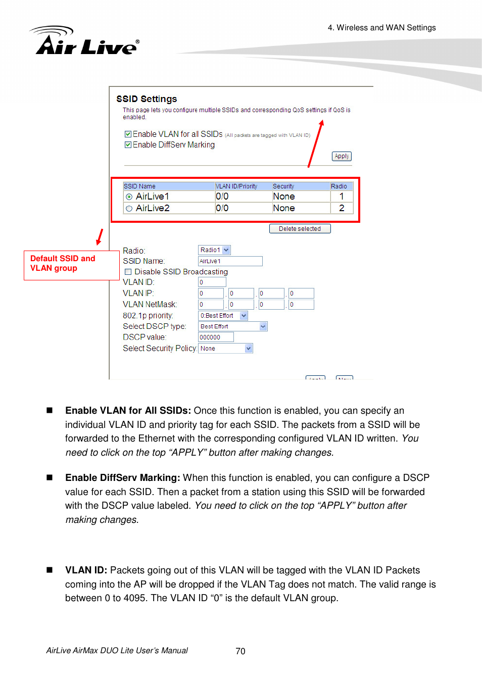 AirLive AirMax DUO Lite User Manual | Page 78 / 207
