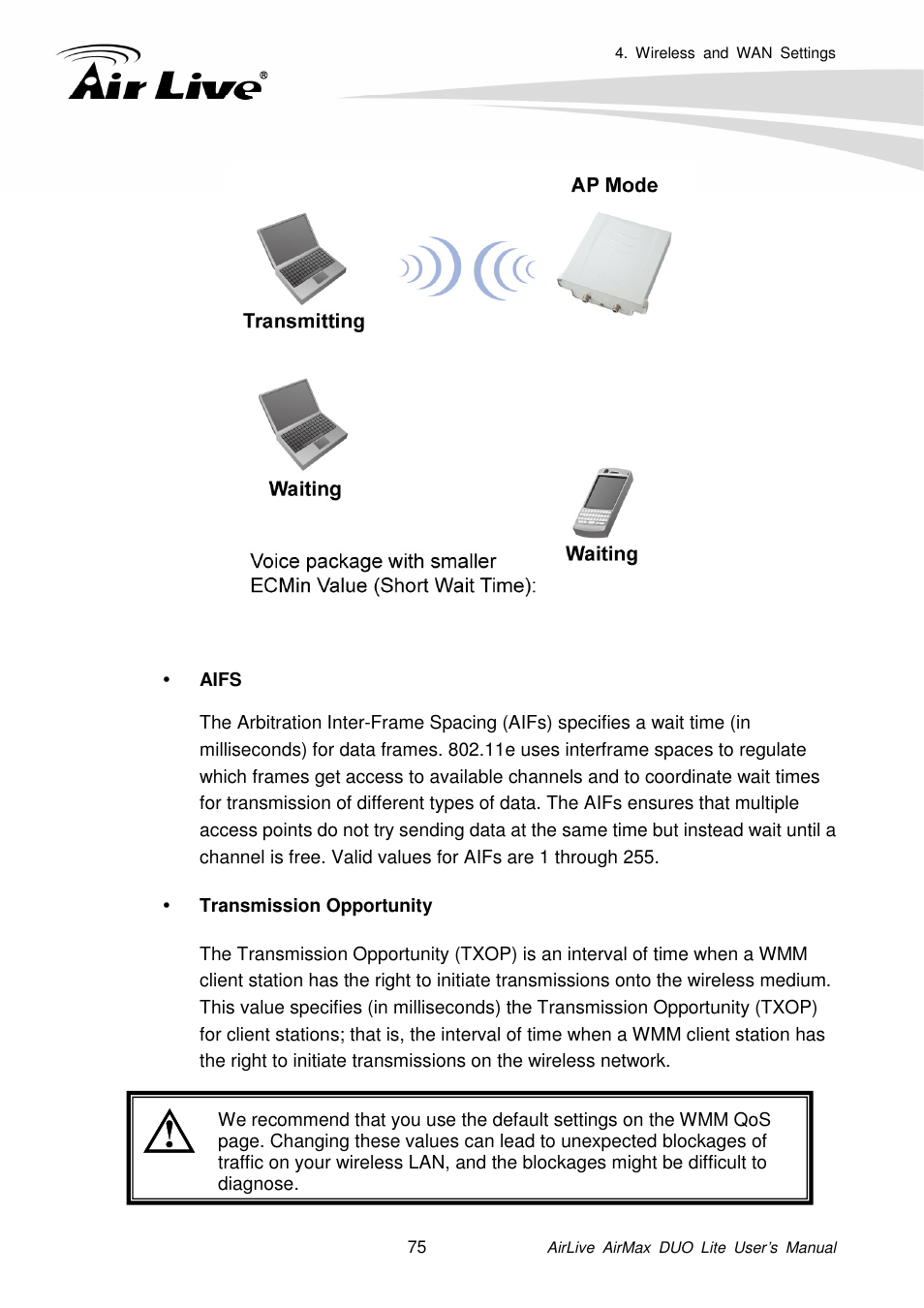 AirLive AirMax DUO Lite User Manual | Page 83 / 207