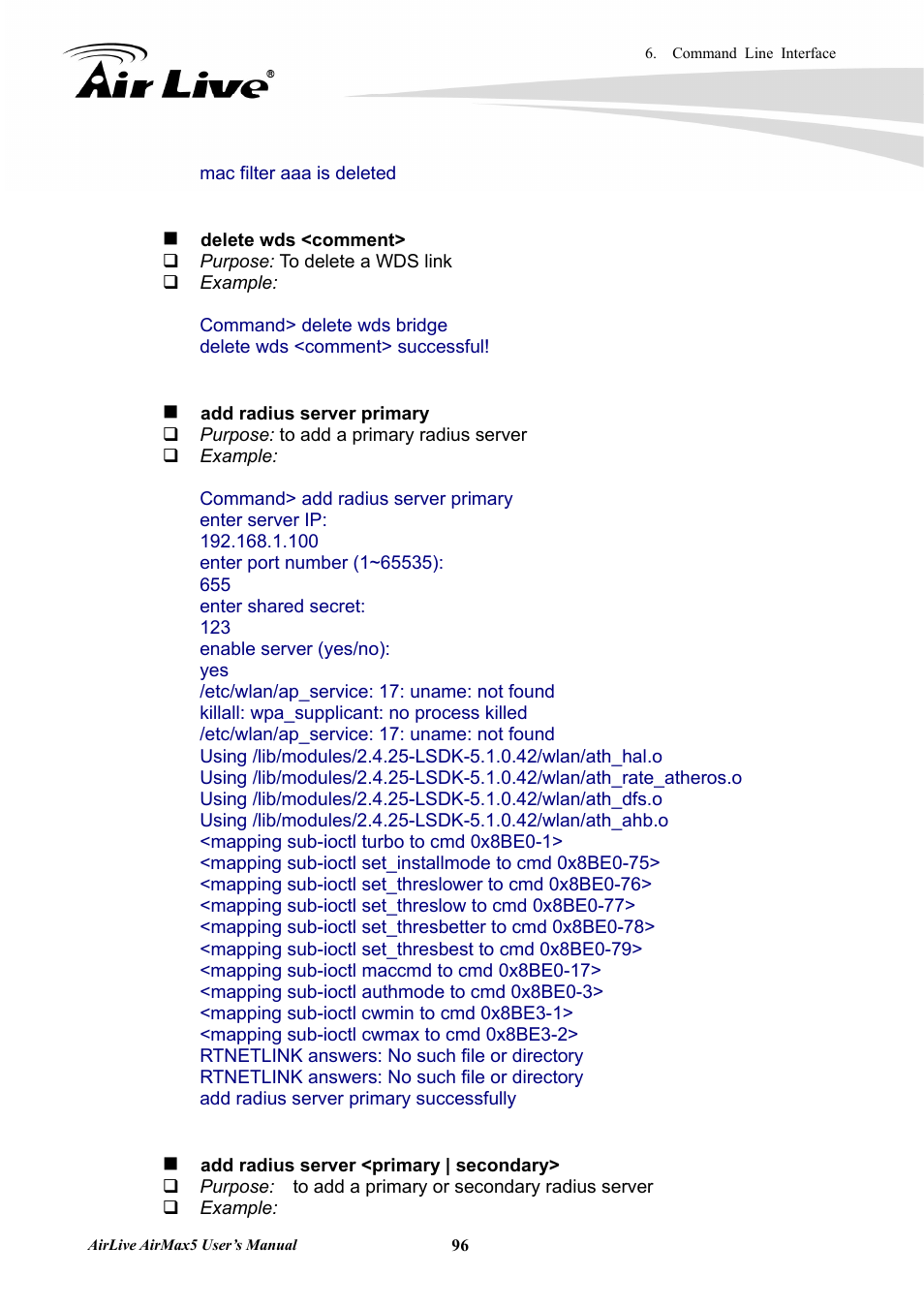 AirLive AirMax5 User Manual | Page 103 / 146