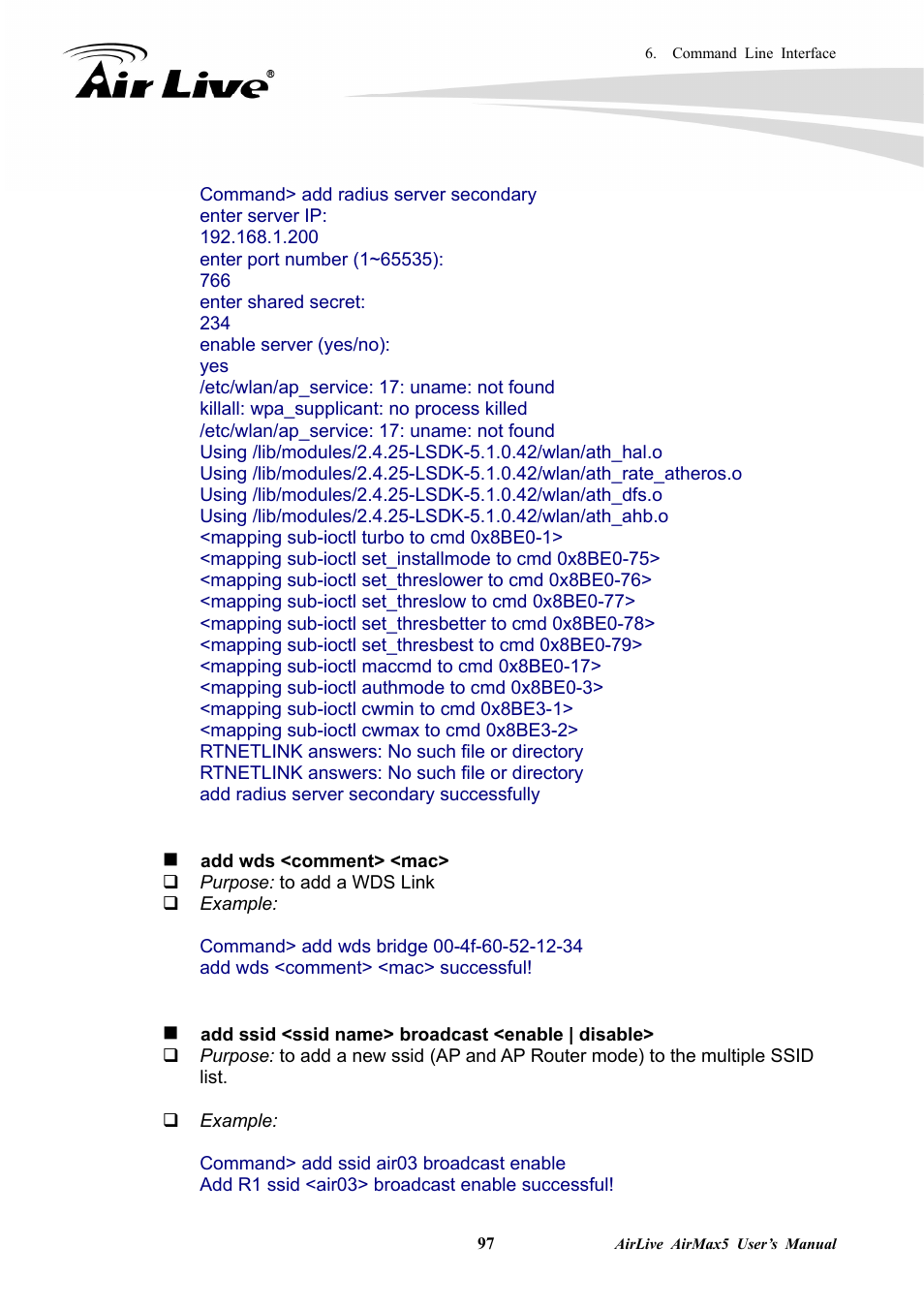AirLive AirMax5 User Manual | Page 104 / 146